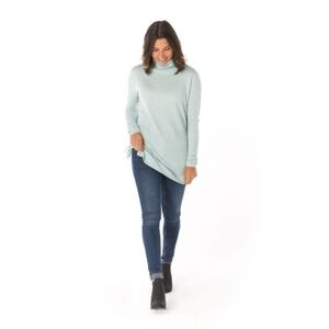 Smartwool Women's Size S Frosty Green Heather Spruce Creek Tunic Sweater